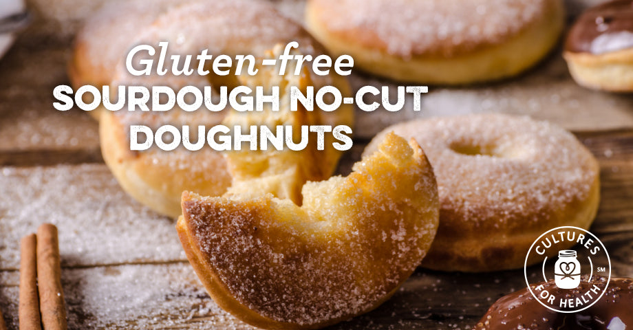 Recipe: Gluten-Free Sourdough No-Cut Doughnuts