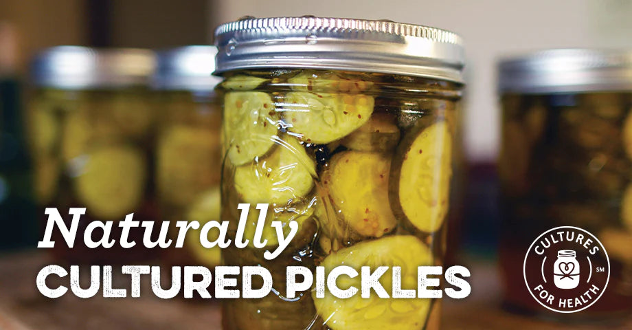 RECIPE: NATURALLY CULTURED PICKLES