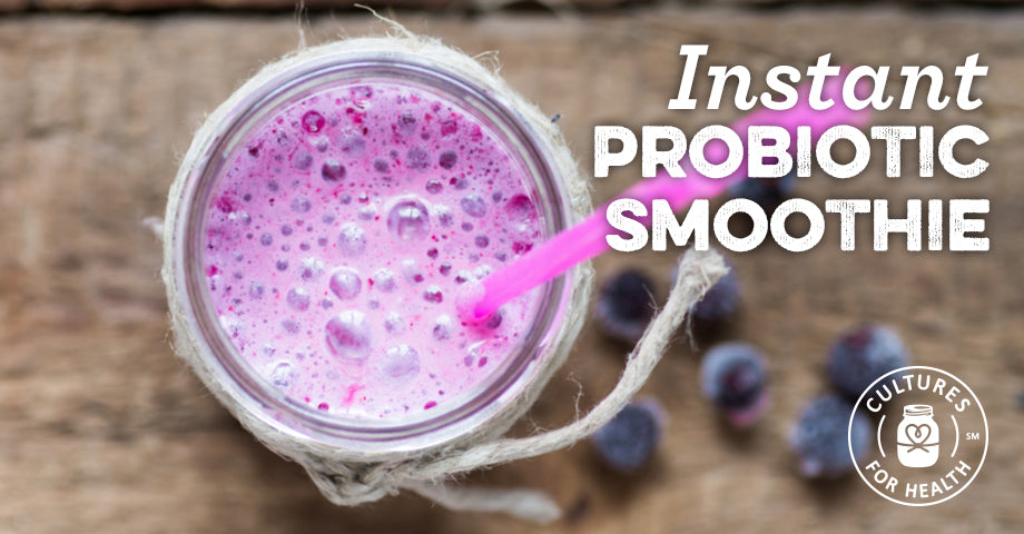 Recipe: Instant Probiotic Smoothie