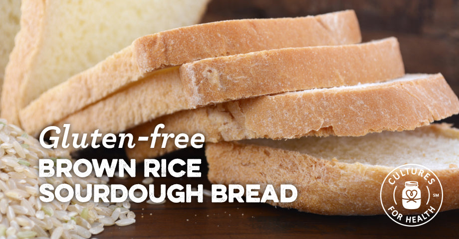 Recipe: Gluten-Free Brown Rice Sourdough Bread