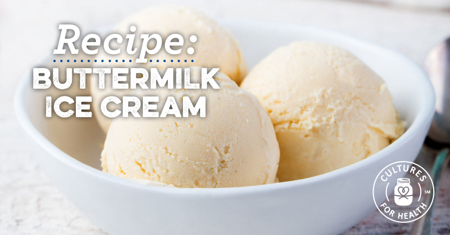 Recipe: Buttermilk Ice Cream