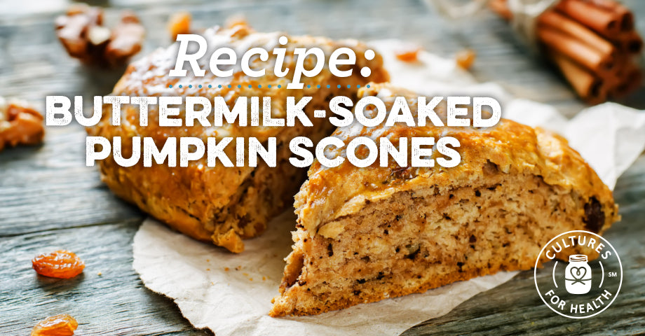 Recipe: Buttermilk-Soaked Pumpkin Scones