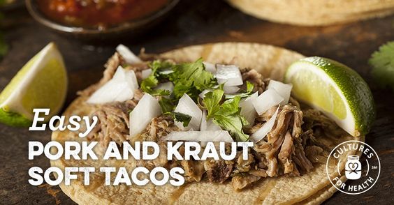 Recipe: Easy Pork and Kraut Soft Tacos