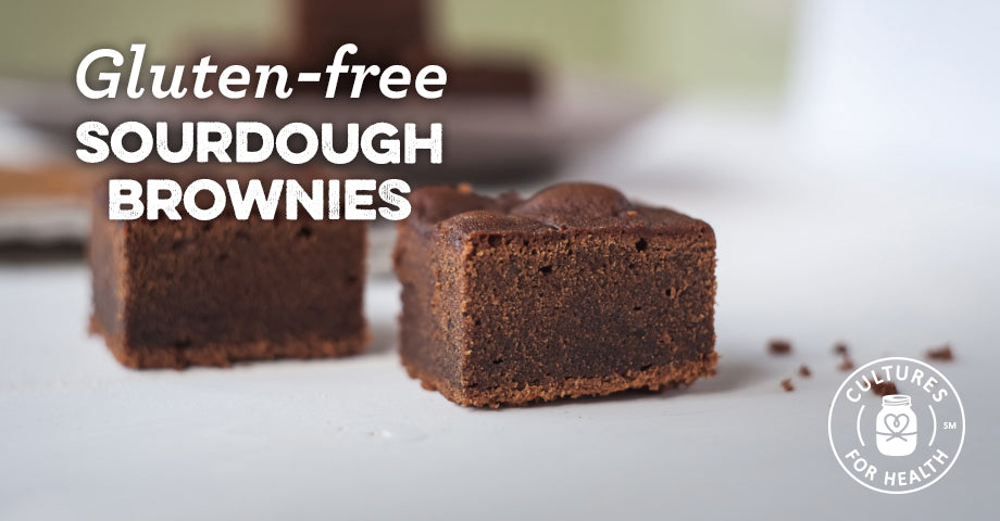 Recipe: Gluten-Free Sourdough Brownies