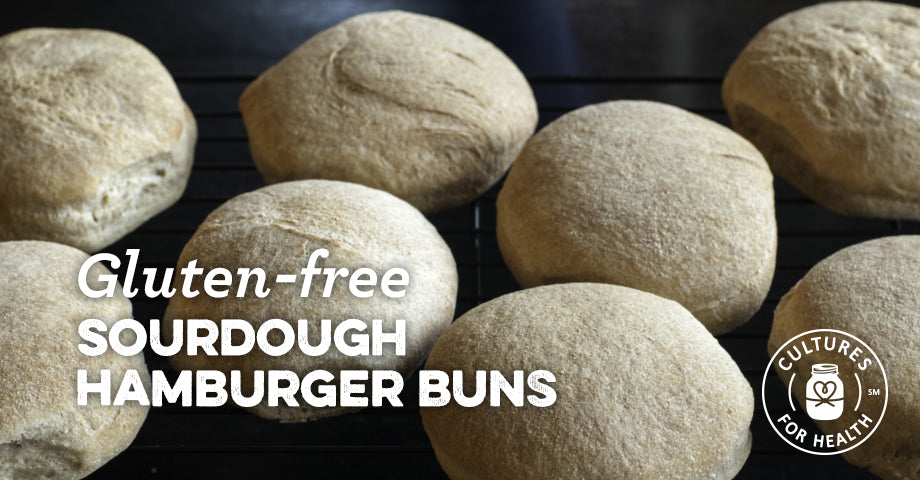 Recipe: Gluten-Free Sourdough Hamburger Buns