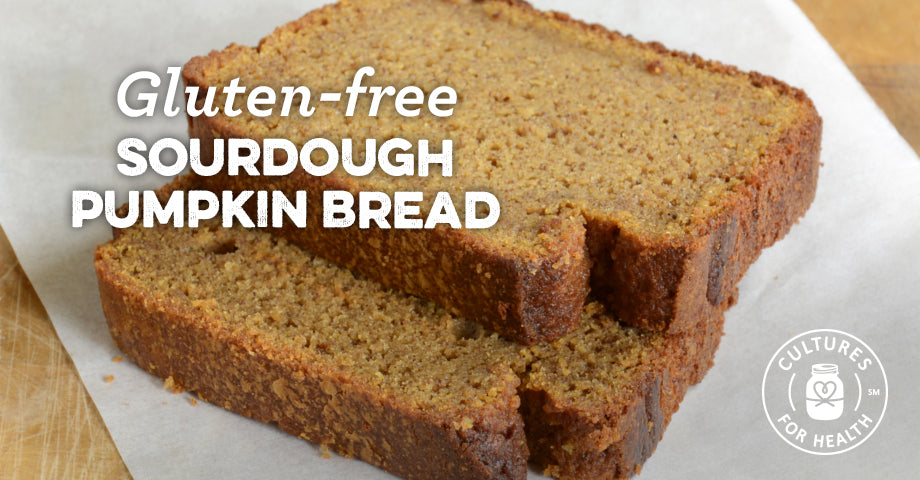 Recipe: Gluten-Free Sourdough Pumpkin Bread