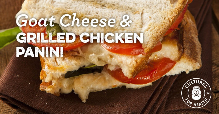 Recipe: Goat Cheese and Grilled Chicken Panini