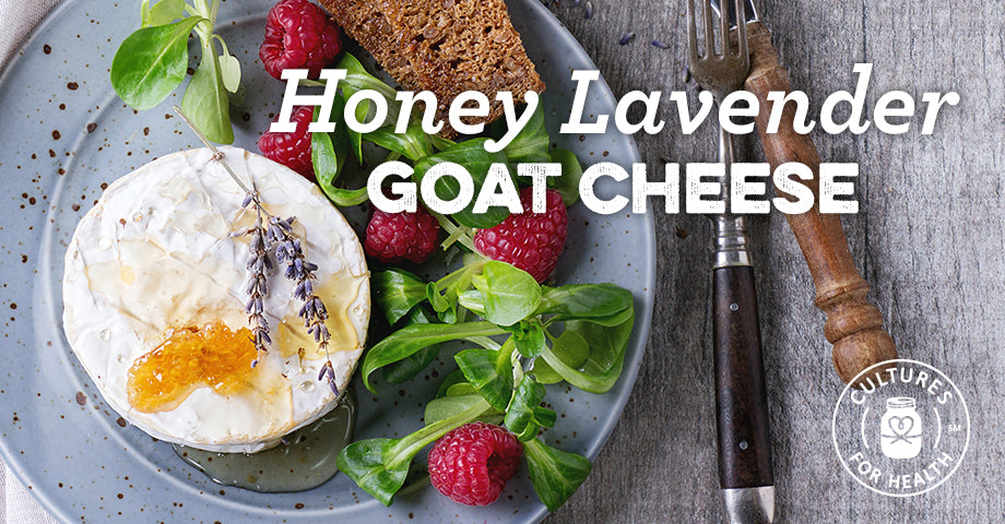 Recipe: Honey-Lavender Goat Cheese