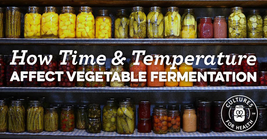 How Time & Temperature Affect Vegetable Fermentation