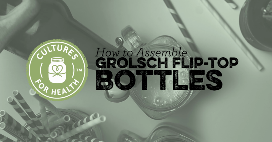 HOW-TO VIDEO: How to Assemble Grolsch Flip-Top Bottles