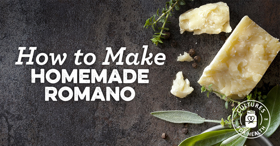 Recipe: How To Make Romano Cheese