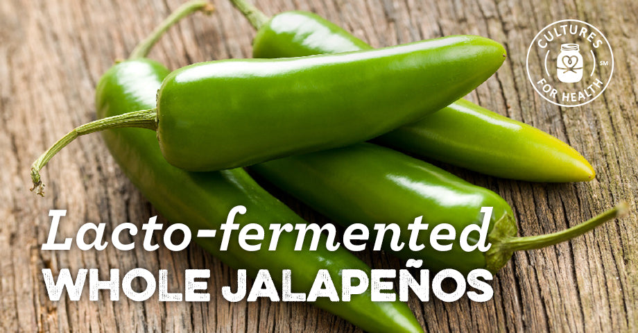 Recipe: Lacto-fermented Whole Jalapeños
