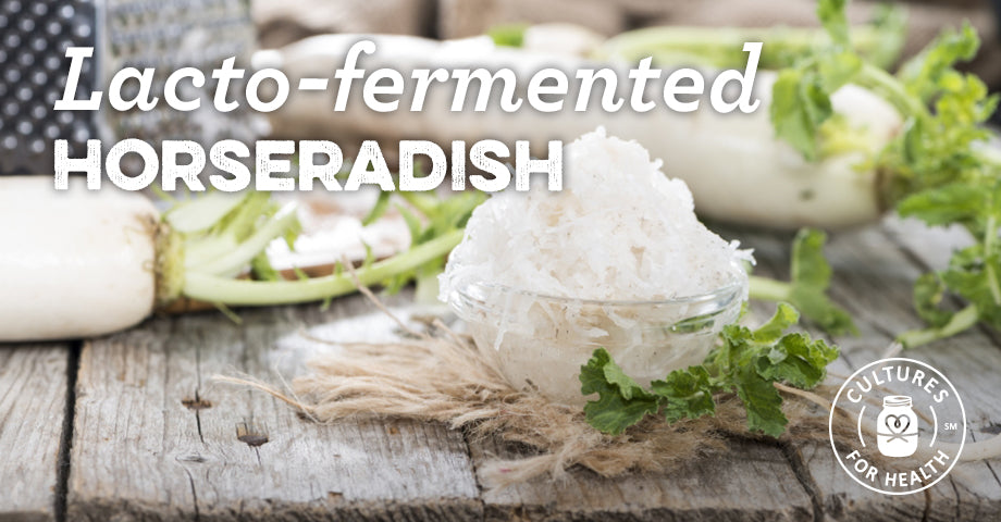 Recipe: Lacto-fermented Horseradish