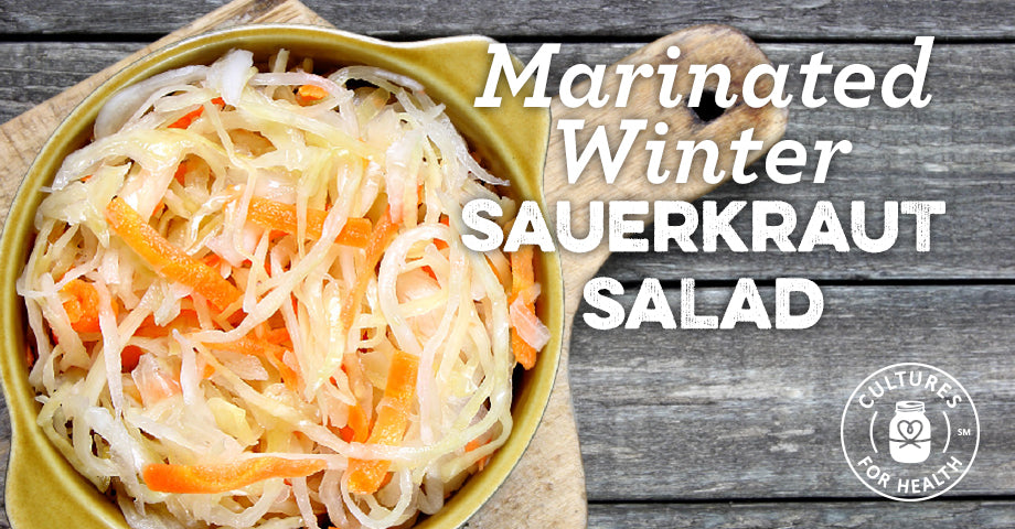 Recipe: Marinated Winter Sauerkraut Salad