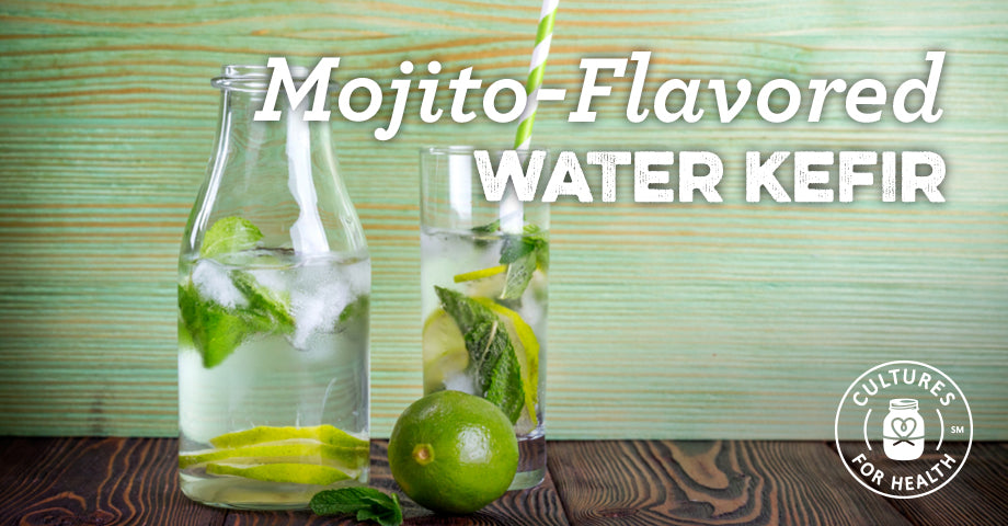 Recipe: Mojito-flavored Water Kefir