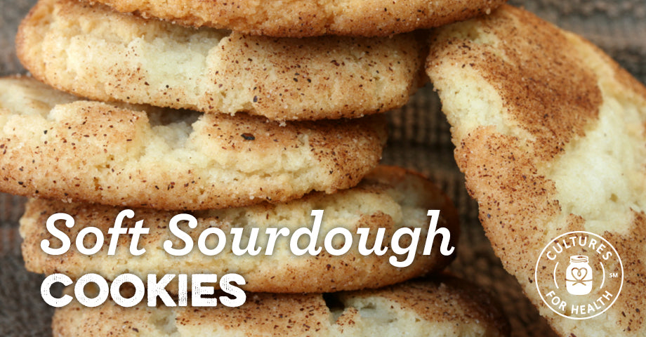 Recipe: Soft Sourdough Cookies