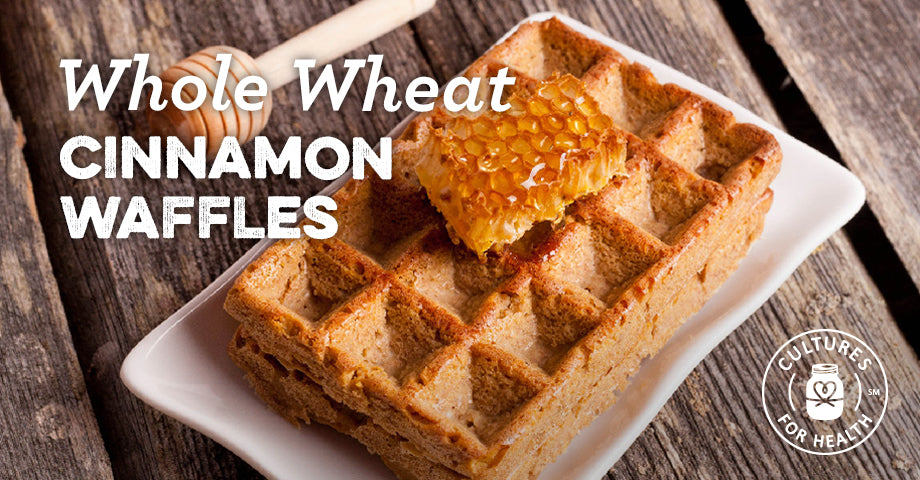 Recipe: Whole Wheat Cinnamon Waffles
