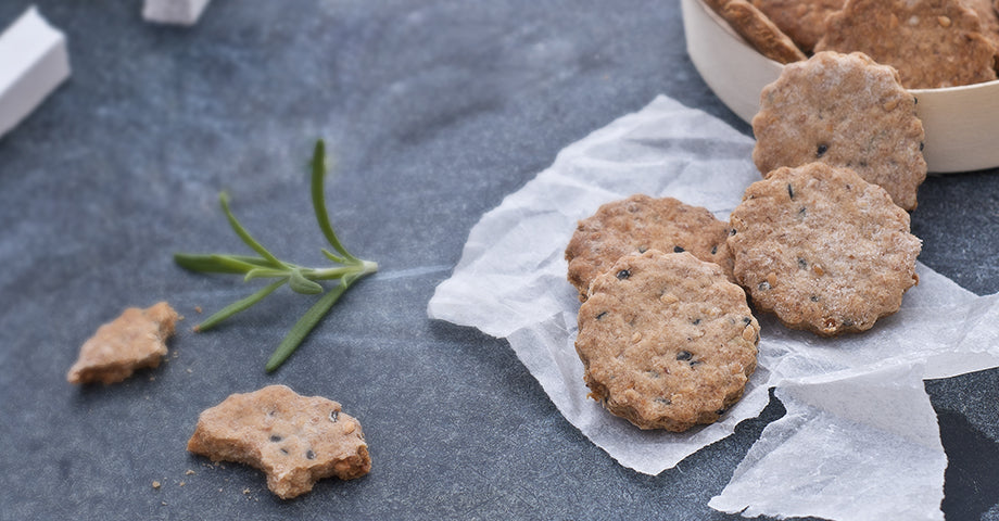 Recipe: Sourdough Bacon, Rosemary, And Cracked Peppercorn Crackers