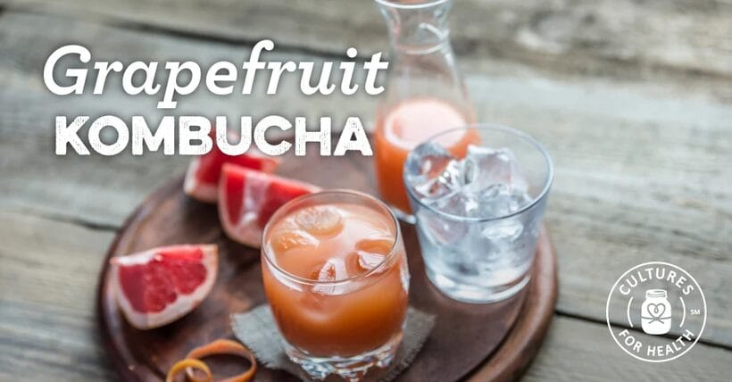 Grapefruit kombucha recipe