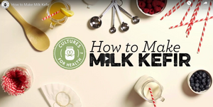 HOW TO MAKE AUTHENTIC KEFIR MILK | HOMEMADE KEFIR HOW-TO VIDEO