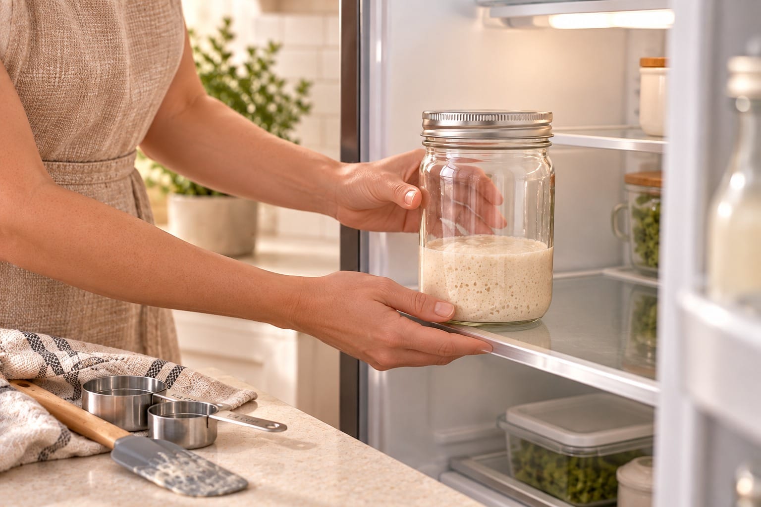 1. Feed and refrigerate