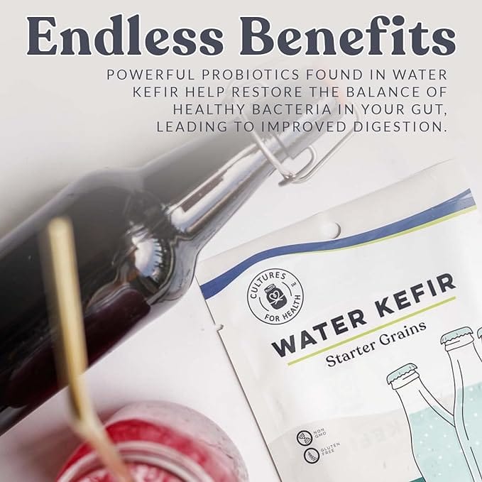 Endless Benefits Kefir Water Kefir Starter Kit