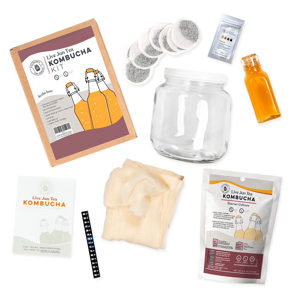 Live Jun Tea Kombucha Starter Kit