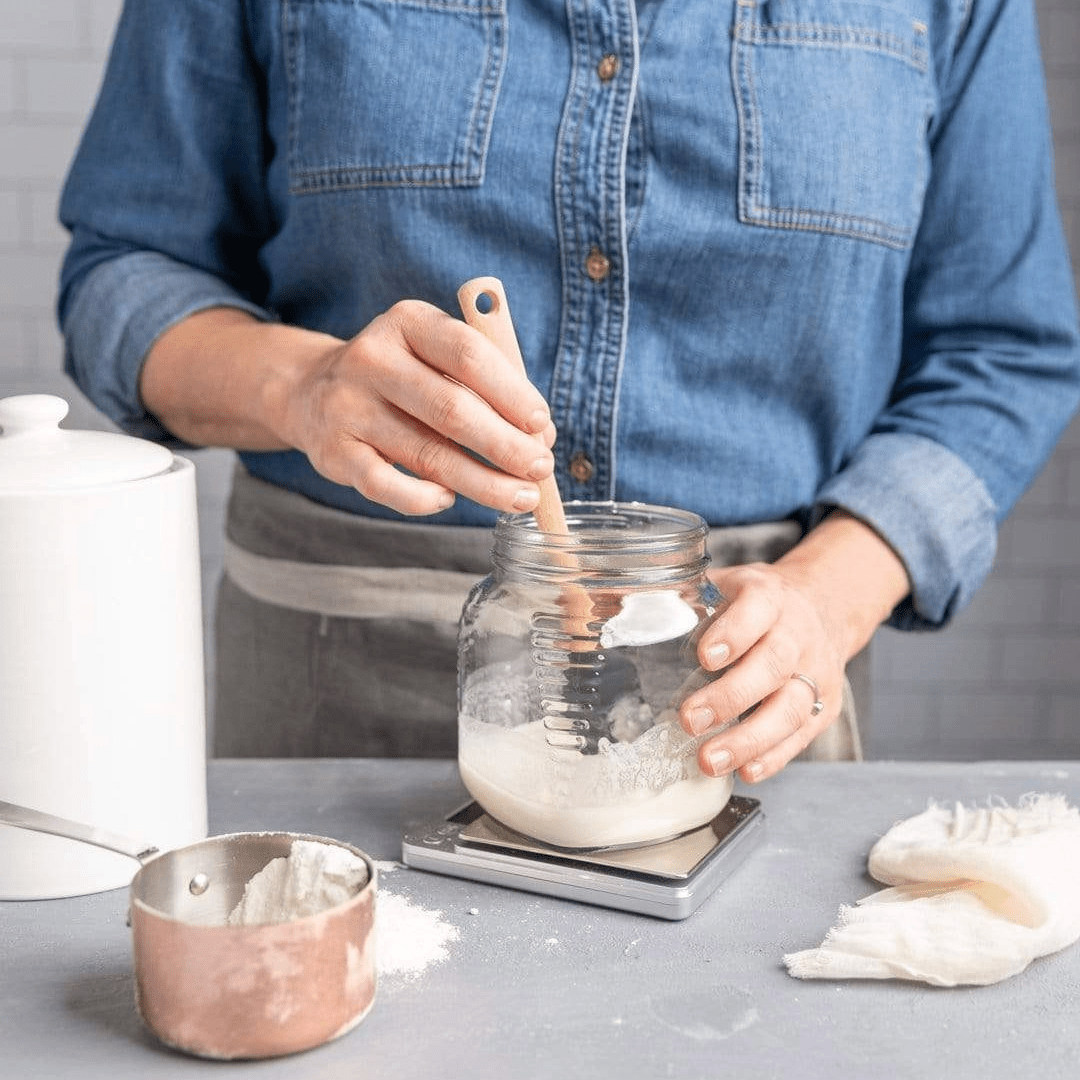 Simple Process of Sourdough Bread Making