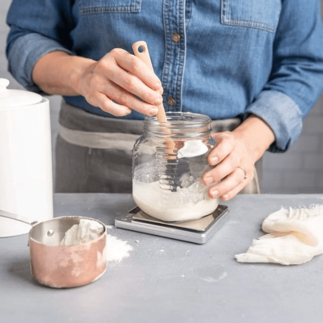 Simple Process of Sourdough Starter