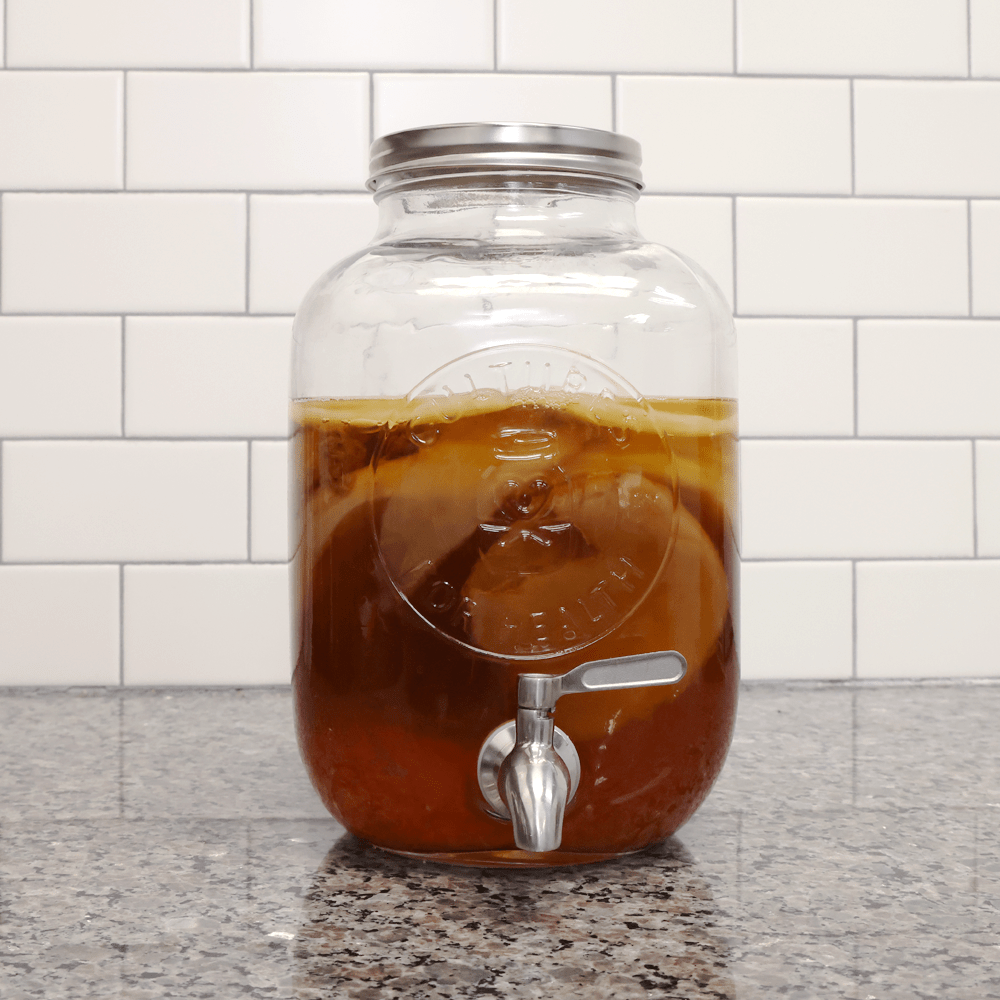 Kombucha in a Jar