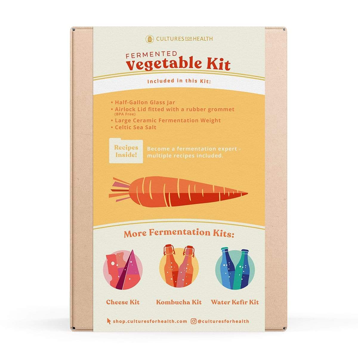 Vegetables Fermented Vegetable Kit