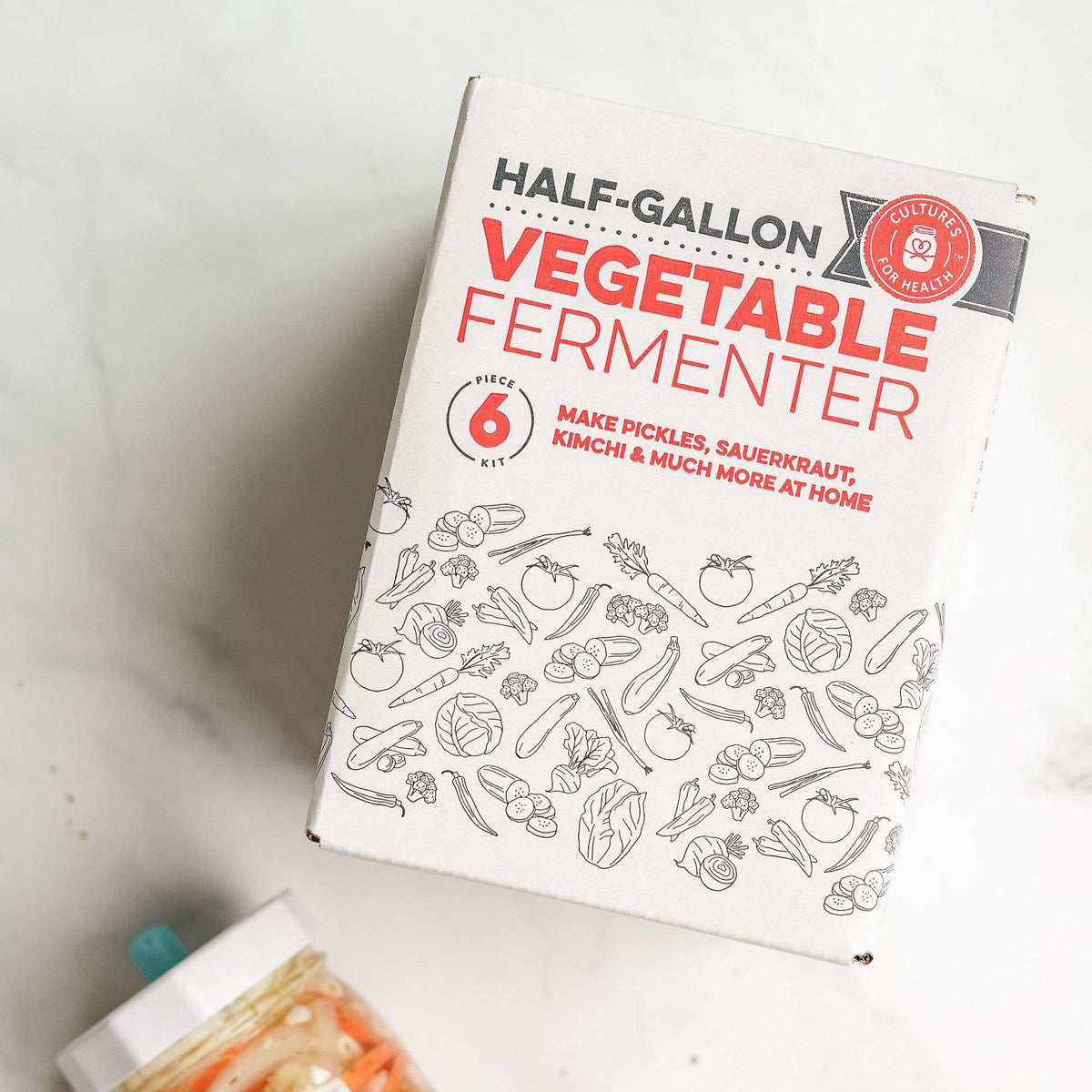 Vegetables Fermented Vegetable Master: Half-Gallon
