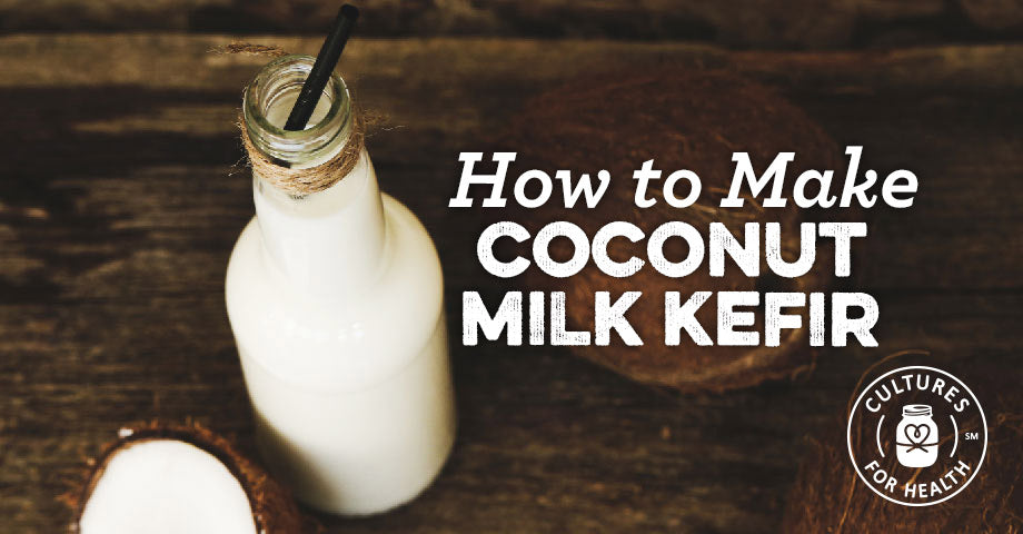 coconut milk kefir