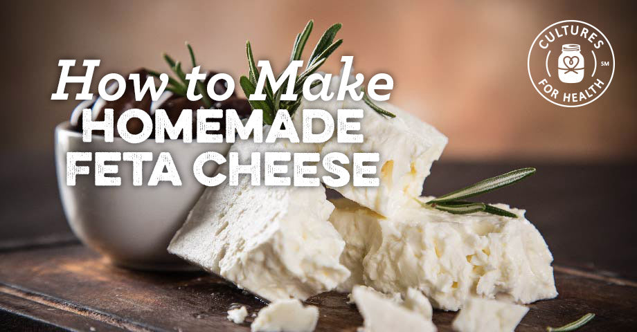 Homemade Feta Cheese