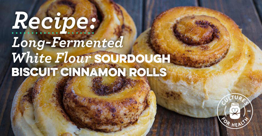 Recipe: Long-Fermented Sourdough Cinnamon Rolls