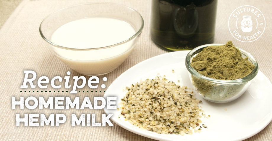 Recipe: Homemade Hemp Milk