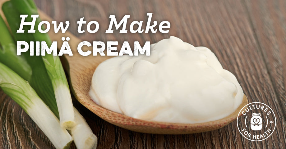 How to Make Piimä Cream | Piimä Cream Recipe - Cultures For Health