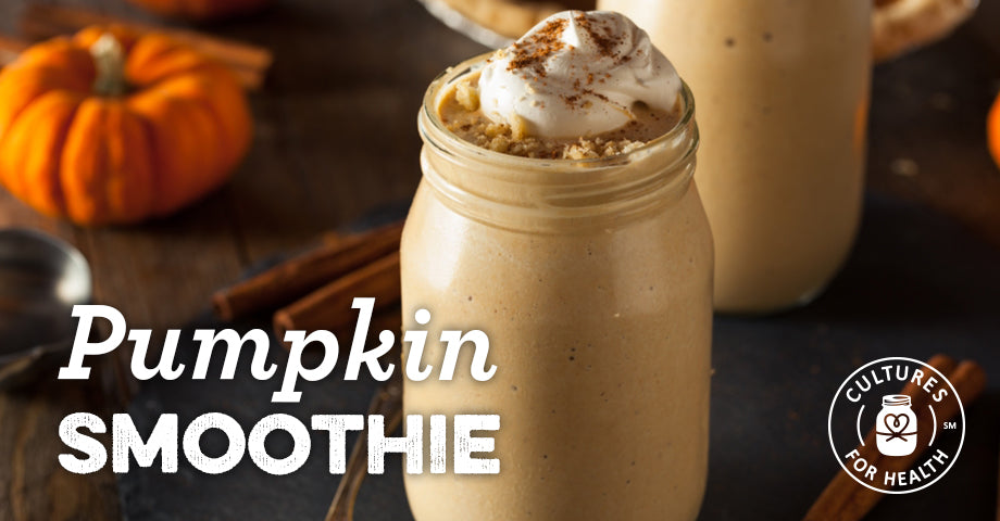 Pumpkin Smoothie Recipe - Cultures For Health