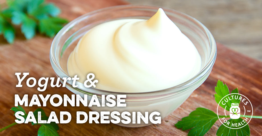 RECIPE: YOGURT AND MAYONNAISE SALAD DRESSING RECIPE: YOGURT AND MAYONNAISE SALAD DRESSING