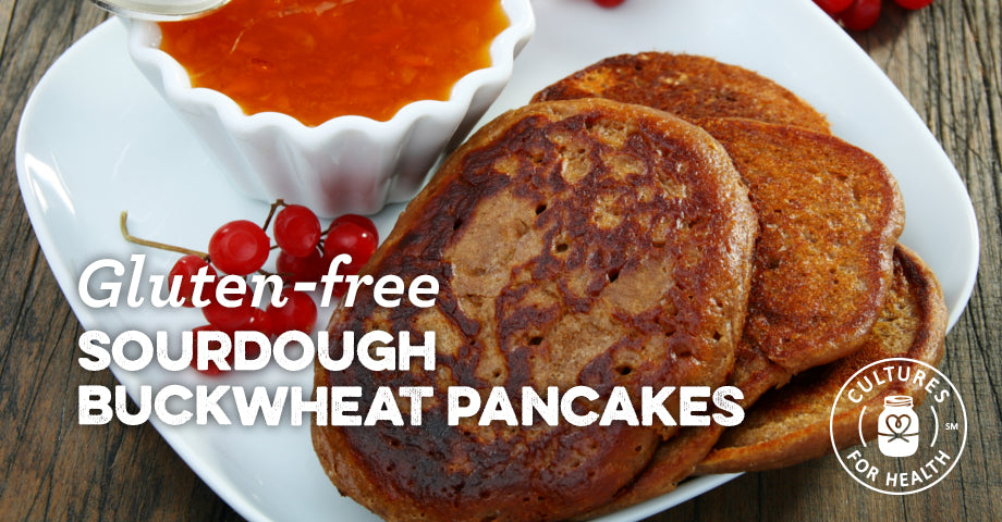 Recipe: Gluten-free Sourdough Buckwheat Pancakes