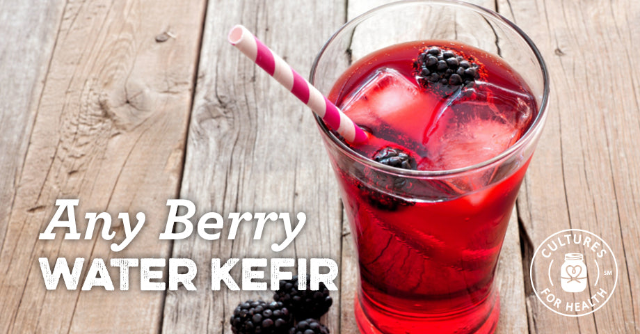 Recipe: Any Berry Water Kefir