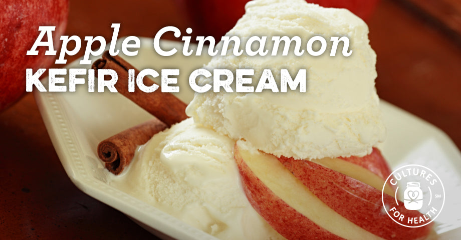 Recipe: Apple Cinnamon Kefir Ice Cream