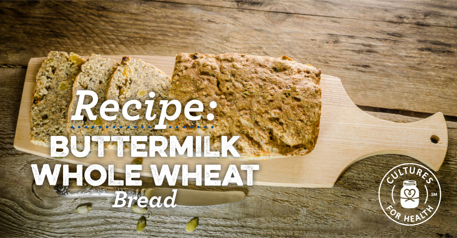 Recipe: Buttermilk Whole Wheat Bread