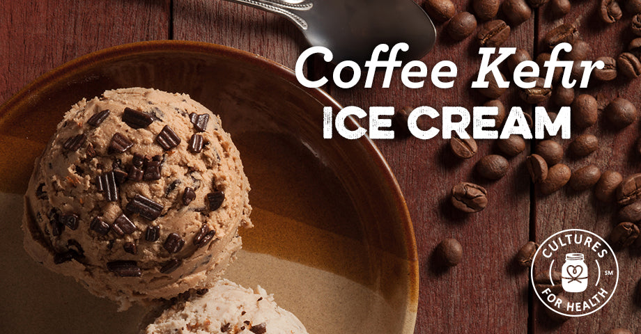 Recipe: Coffee Kefir Ice Cream