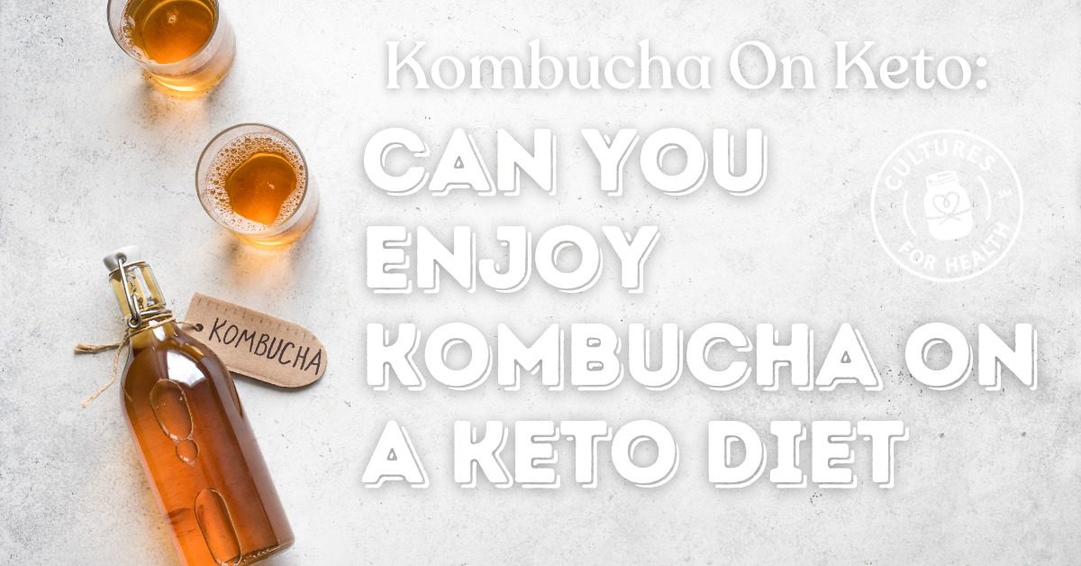 Kombucha On Keto: Can You Enjoy Kombucha on a Keto Diet