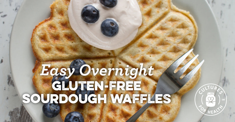 Recipe: Easy Overnight Gluten-Free Sourdough Waffles