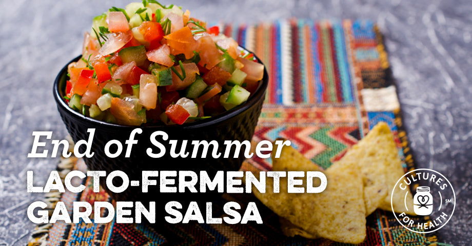Recipe: End Of Summer Lacto-Fermented Garden Salsa