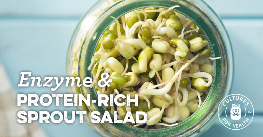 Recipe: Enzyme and Protein-Rich Sprout Salad