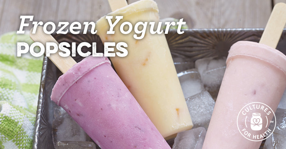 Recipe: Frozen Yogurt Popsicles