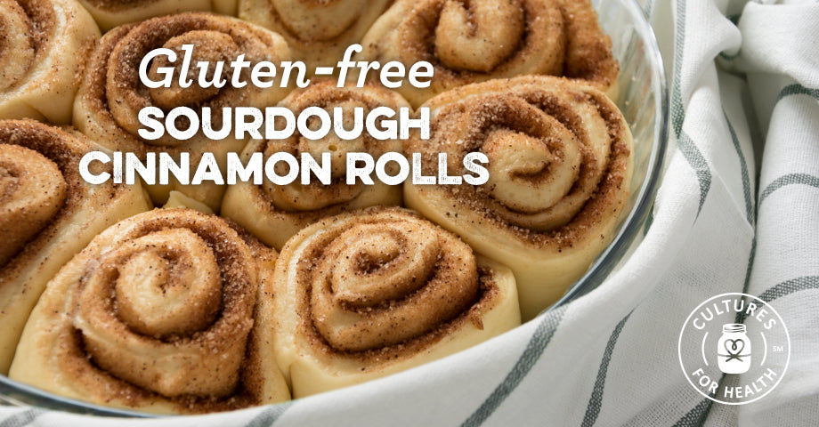 Recipe: Gluten-Free Sourdough Cinnamon Rolls